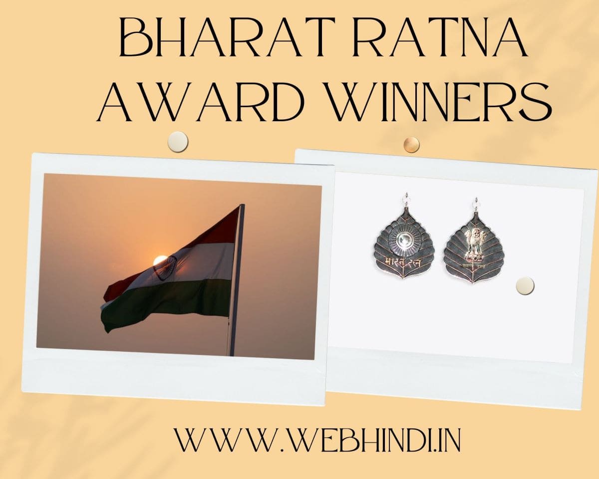 Bharat Ratna Award Winners
